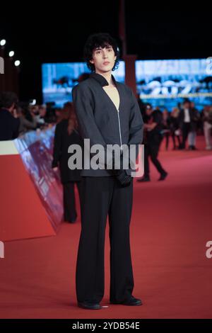 L albero - Roter Teppich - 19. Rom Film Festival Rom, Italien - 22. Oktober: Manuel Spadea besucht den Roten Teppich L Albero während des 19. Rom Film Festivals im Auditorium Parco Della Musica. Rom RM Italien Copyright: XPhotoxbyxGennaroxLeonardix Stockfoto