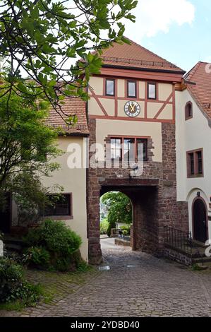 Stadttor in Dilsberg Stockfoto