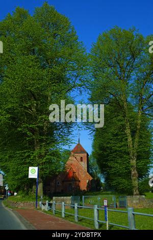 St. Fabian und Sebastian Kirche in Rensefeld Stockfoto