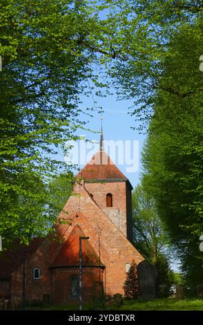 St. Fabian und Sebastian Kirche in Rensefeld Stockfoto