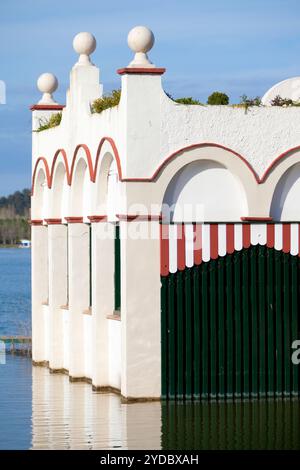 Banyoles Lake, Banyoles, Pla de l'Estany, Girona, Spanien Stockfoto