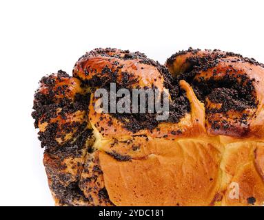 Hausgemachtes Brot mit Mohn Stockfoto