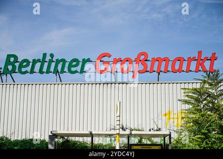 Berliner Großmarkt, Beusselstraße, Moabit, Mitte, Berlin, Deutschland Stockfoto