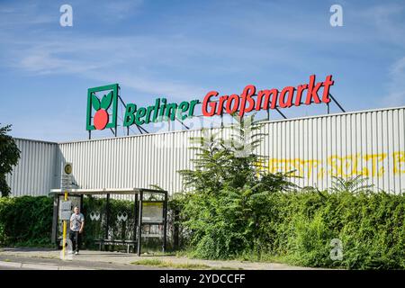 Berliner Großmarkt, Beusselstraße, Moabit, Mitte, Berlin, Deutschland *** Berlin Wholesale Market, Beusselstraße, Moabit, Mitte, Berlin, Deutschland Stockfoto