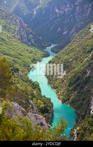 St croix Lake les Gorges du verdon provence frankreich Stockfoto