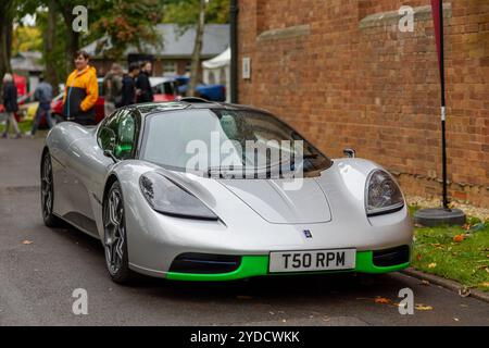 Gordon Murray Automotive T.50, ausgestellt im Bicester Heritage Scramble am 6. Oktober 2024. Stockfoto