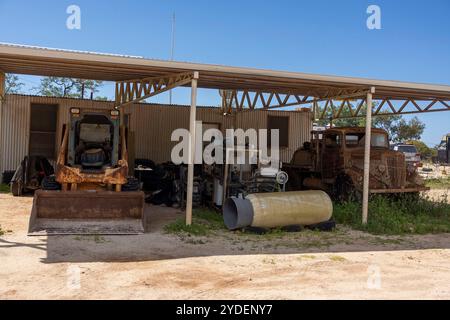 Hamelin Pool Telegraph Station, Westaustralien Stockfoto