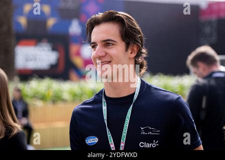 Mexiko-Stadt, Vereinigte Staaten. Oktober 2024. Santiago Ramos Reynoso (Mexiko, Rennfahrer), MEX, Formel 1 Weltmeisterschaft, Grand Prix von Mexiko City, Autodromo Hermanos Rodriguez, Freies Training, 25.10.2024 Foto: Eibner-Pressefoto/Michael Memmler Credit: dpa/Alamy Live News Stockfoto