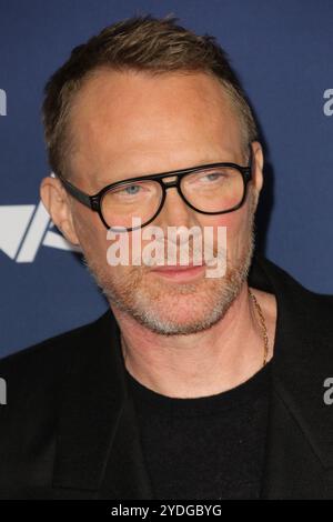 Los Angeles, USA. Oktober 2024. Paul Bettany beim AFI fest 2024 „Here“ World Premiere Screening im TCL Chinese Theatre, Los Angeles, CA, 25. Oktober 2024. Foto: Joseph Martinez/PictureLux Credit: PictureLux/The Hollywood Archive/Alamy Live News Stockfoto