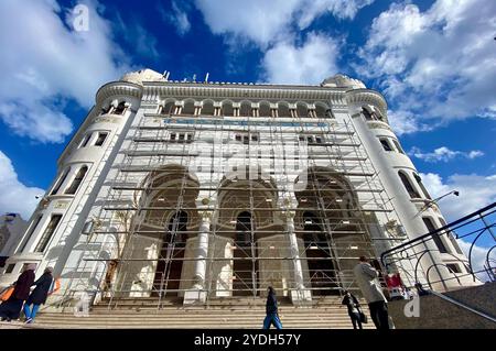 La Grande Poste Algier ist ein Gebäude von Neo-maurischen Stil baute Arabisance in Algier im Jahre 1910 von Henri-Louis Jules Voinot Architekten und Marius sagte Stockfoto