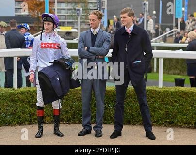 Newbury, Großbritannien, 16.08.2024, Ellaria Sand, geritten von David Egan, gewinnt die Highclere Thoroughbred Racing Stakes 14,00 auf der Newbury Racecourse, Newbury Picture von Paul Blake/Alamy Sports News Stockfoto