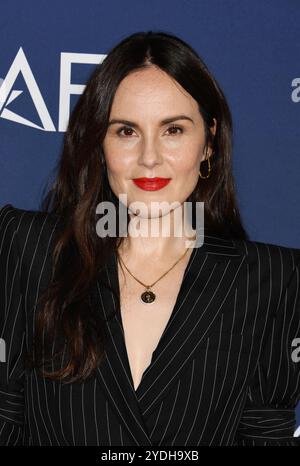 HOLLYWOOD, KALIFORNIEN - 25. OKTOBER: Michelle Dockery nimmt an der Weltpremiere von 'Here' während des AFI Festivals 2024 im TCL Chinese Theatre am 25. Oktober 2024 in Hollywood Teil. Quelle: Jeffrey Mayer/JTMPhotos, International/MediaPunch Stockfoto