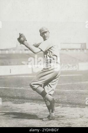 Grover Cleveland Alexander, Philadelphia Phillies ca. 1911 Vintage American Baseball Foto. Von Paul Thompson Stockfoto