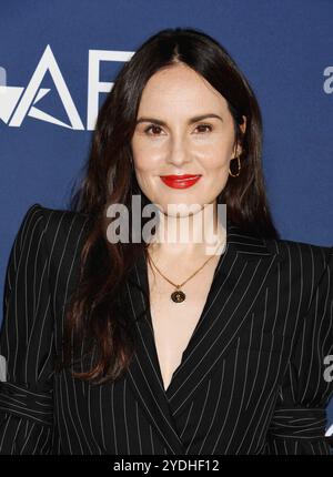 HOLLYWOOD, KALIFORNIEN - 25. OKTOBER: Michelle Dockery nimmt an der Weltpremiere von 'Here' während des AFI Festivals 2024 im TCL Chinese Theater Teil Stockfoto