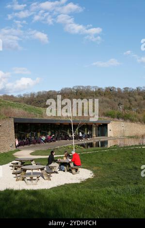 Gloucester Services, britische Autobahnverbindungen M5, die beliebten Autobahnverbindungen M5 Southbound, England, Großbritannien Stockfoto