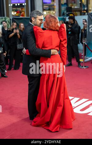 Celebs besuchen The Joker, Folie A Deux, Premiere, mit: Michael Polansky, Lady Gaga Where: London, United Kingdom When: 25 Sep 2024 Credit: Phil Lewis/WENN Stockfoto