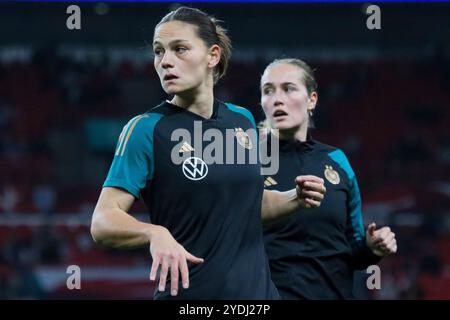 London, England 25. Oktober 2024: Testspiel Fußball-Frauen-Nationalmannschaft - 2024 - England vs. Deutschland im Bild: Giovanna Hoffmann (Deutschland) Stockfoto