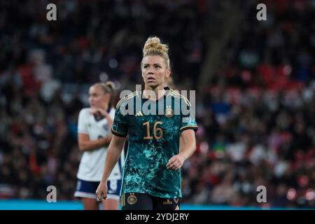 London, England 25. Oktober 2024: Testspiel Fußball-Frauen-Nationalmannschaft - 2024 - England vs. Deutschland im Bild: Linda Dallmann (Deutschland) Stockfoto