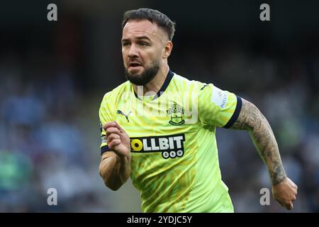 Manchester, Großbritannien. Oktober 2024. Adam Armstrong aus Southampton während des Premier League-Spiels Manchester City gegen Southampton im Etihad Stadium, Manchester, Vereinigtes Königreich, 26. Oktober 2024 (Foto: Mark Cosgrove/News Images) in Manchester, Vereinigtes Königreich am 26. Oktober 2024. (Foto: Mark Cosgrove/News Images/SIPA USA) Credit: SIPA USA/Alamy Live News Stockfoto