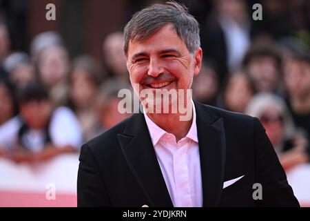 Roma, Latium. Oktober 2024. Beppe Convertini während des 19. Rom Film Festivals im Auditorium Parco Della Musica am 26. Oktober 2024 in Rom, Italien AllShotLive Credit: SIPA USA/Alamy Live News Stockfoto