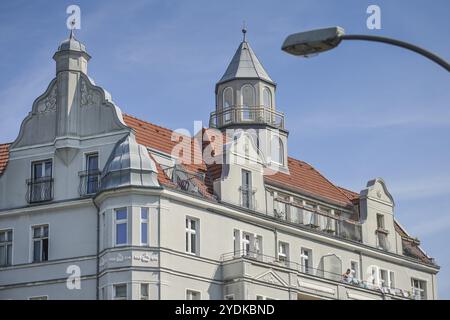 Altes Gebäude, Nordufer, Wedding, Mitte, Berlin, Deutschland, Europa Stockfoto