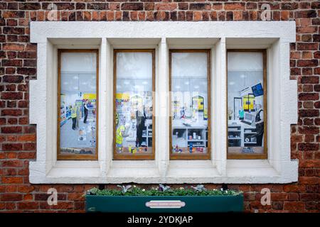 Maghull Station Gewinner des besten Bahnhofs Englands Stockfoto