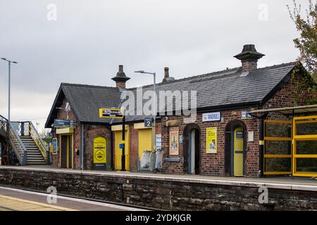 Maghull Station Gewinner des besten Bahnhofs Englands Stockfoto