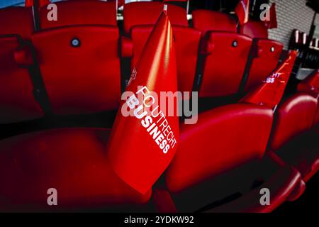 UTRECHT, Niederlande. Oktober 2024. Fußball, Galgenwaard-Stadion, niederländische eredivisie, Saison 2024/2025, während des Spiels Utrecht - Feyenoord, Stadiumübersicht Credit: Pro Shots/Alamy Live News Stockfoto