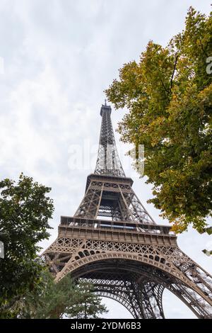 Eiffelturm in Paris, Frankreich Stockfoto