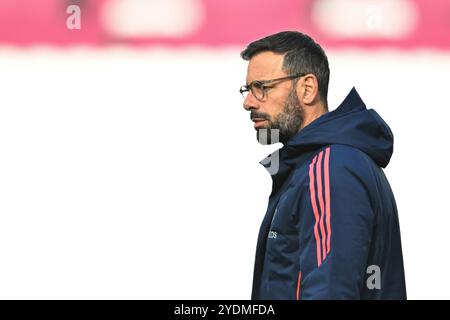 Ruud van Nistelrooy Assistenztrainer (Manchester United) vor dem Spiel der Premier League zwischen West Ham United und Manchester United im London Stadium, Stratford, am Sonntag, den 27. Oktober 2024. (Foto: Kevin Hodgson | MI News) Credit: MI News & Sport /Alamy Live News Stockfoto