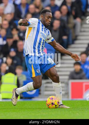 Brighton, Großbritannien. Oktober 2024. Brighton, England - 26. Oktober: Brighton & Hove Albion's Danny Welbeck während des Spiels der Premier League 2024/25 zwischen Brighton und Hove Albion gegen Wolverhampton Wanderers im Amex Stadium am 26. Oktober 2024 in Brighton, England. (David Horton/SPP) Credit: SPP Sport Press Photo. /Alamy Live News Stockfoto