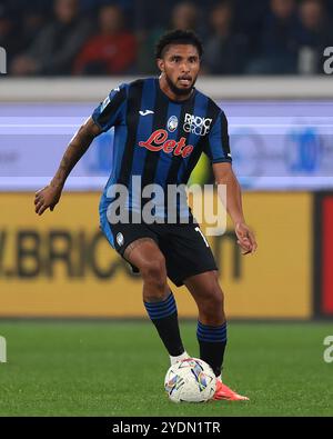 Bergamo, Italien. Oktober 2024. Ederson von Atalanta während des Spiels der Serie A im Gewiss Stadium in Bergamo. Der Bildnachweis sollte lauten: Jonathan Moscrop/Sportimage Credit: Sportimage Ltd/Alamy Live News Stockfoto