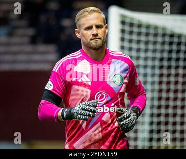 Motherwell, Schottland. 27. Oktober 2024. Kasper Schmeichel (GK 1 - Celtic) Motherwell vs Celtic - Scottish Premiership Credit: Raymond Davies / Alamy Live News Stockfoto