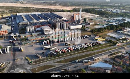 Heineken-Brauerei alagoinhas, bahia, brasilien - 25. oktober 2024: Luftaufnahme der Heineken-Brauerei in der Stadt Alagoinhas. ALAGOINHAS BAHIA BRASILIEN Copyright: XJoaxSouzax 251024JOA070 Stockfoto