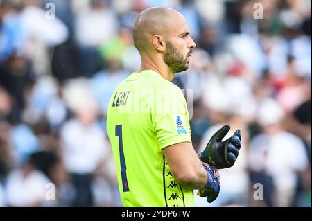 Rom, Italie. Oktober 2024. Nicola LEALI von Genua während des italienischen Meisterschaftsspiels Serie A zwischen SS Latium und Genua CFC am 27. Oktober 2024 im Stadio Olimpico in Rom, Italien - Foto Matthieu Mirville (M Insabato)/DPPI Credit: DPPI Media/Alamy Live News Stockfoto