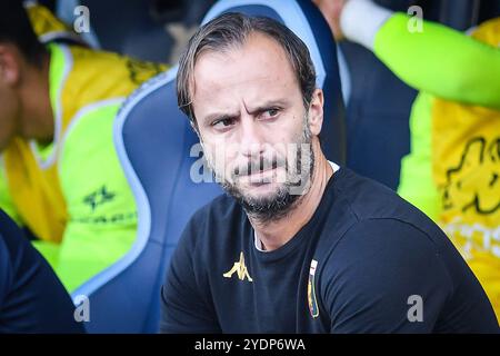 Rom, Italie. Oktober 2024. Alberto GILARDINO von Genua während des italienischen Meisterschaftsspiels Serie A zwischen SS Lazio und Genua CFC am 27. Oktober 2024 im Stadio Olimpico in Rom, Italien - Foto Matthieu Mirville (M Insabato)/DPPI Credit: DPPI Media/Alamy Live News Stockfoto