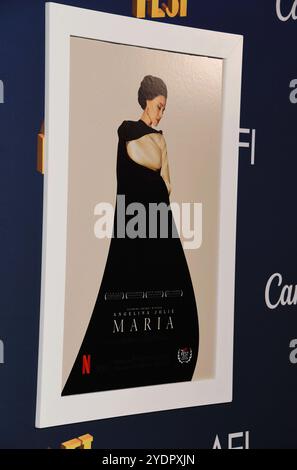 Hollywood, Kalifornien, USA. Oktober 2024. Atmosphäre beim AFI fest 2024 Premiere von „Maria“ im TCL Chinese Theatre am 26. Oktober 2024 in Hollywood, Kalifornien. Quelle: Jeffrey Mayer/Jtm Photos, International/Media Punch/Alamy Live News Stockfoto