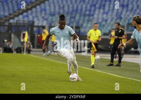 Rom, Rom, Italien. Oktober 2024. 9. Tag der italienischen Meisterschaft der Serie A zwischen S.S. Lazio VS Genua F.C. am 27. oktober 2024 im Olympiastadion, Rom, italien (Foto: © Stefano D'Offizi/ZUMA Press Wire) NUR REDAKTIONELLE VERWENDUNG! Nicht für kommerzielle ZWECKE! Stockfoto