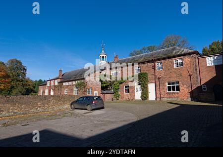 Die Kutsche in Peover Hall, Cheshire Stockfoto