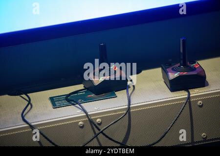 Perth Australien 18. 03. 2024 Atari Gamestation Pro. Stockfoto
