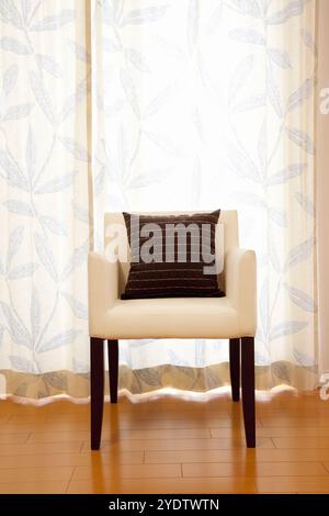 Sessel im Wohnzimmer Stockfoto