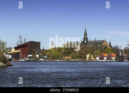 Das Nordische Museum Vasa Museum ist ein Museum auf der Insel Djurgarden im Zentrum Stockholms, Schweden, Europa Stockfoto