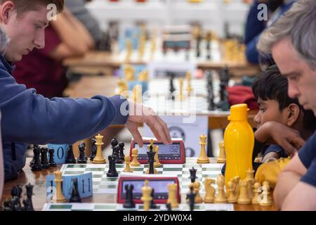 Schachturnier in Glasgow Stockfoto