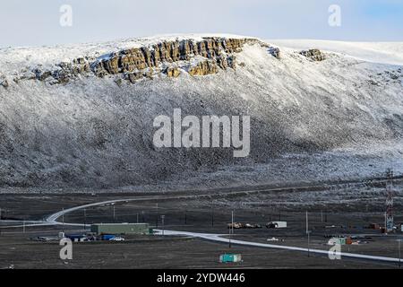 Resolute, Weiler Inuit, Cornwallis Island, Nunavut, kanadische Arktis, Kanada, Nordamerika Stockfoto