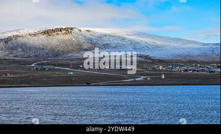 Resolute, Weiler Inuit, Cornwallis Island, Nunavut, kanadische Arktis, Kanada, Nordamerika Stockfoto