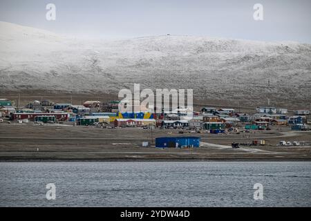 Resolute, Weiler Inuit, Cornwallis Island, Nunavut, kanadische Arktis, Kanada, Nordamerika Stockfoto