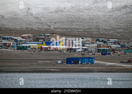 Resolute, Weiler Inuit, Cornwallis Island, Nunavut, kanadische Arktis, Kanada, Nordamerika Stockfoto