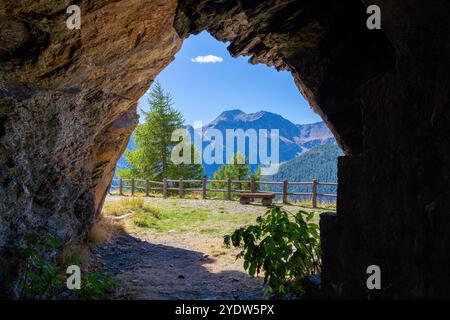 Plan Puitz, Saint Oyen, Aostatal, Italien, Europa Stockfoto