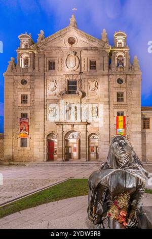 Basilika St. Teresa, Avila, UNESCO-Weltkulturerbe, Castilla y Leon, Spanien, Europa Stockfoto