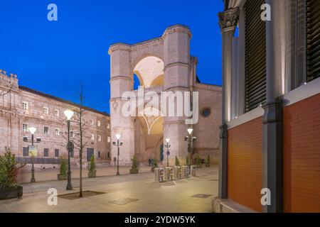 St. Benito Kirche, Valladolid, Kastilien und Leon, Spanien, Europa Stockfoto